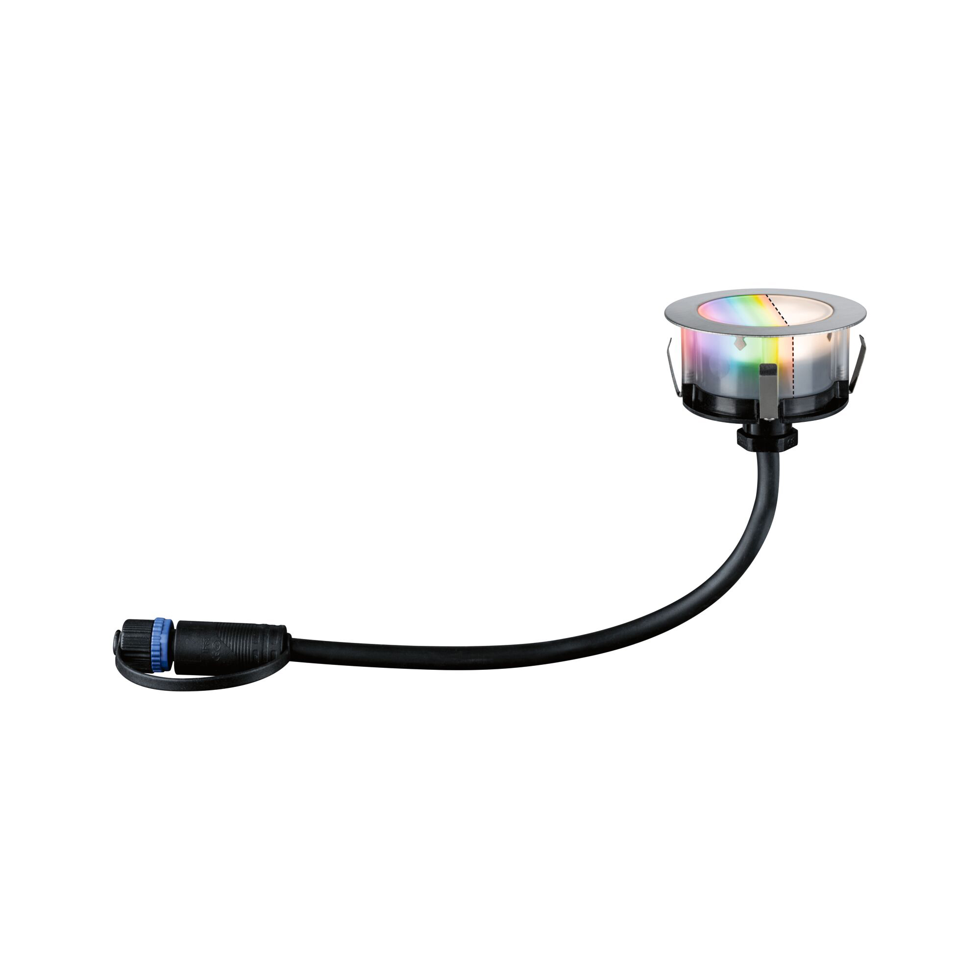 LED Infälld Markbelysning Paulmann Plug & Shine Smart Home Zigbee 3.0 Floor Profil IP67 RGBW+ 2W 3-pack