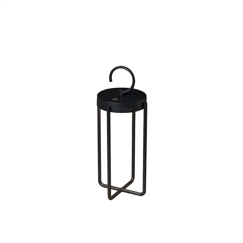Lanterna Gnosjö Konstsmide Manorola Svart USB 39 cm