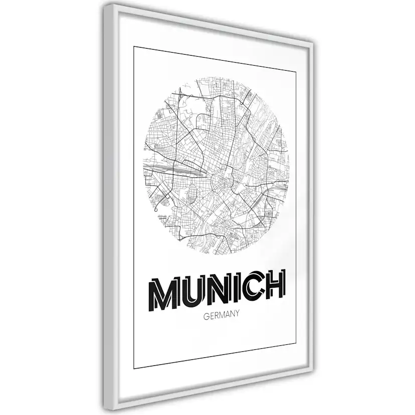 Poster Artgeist Affisch Retro Munich