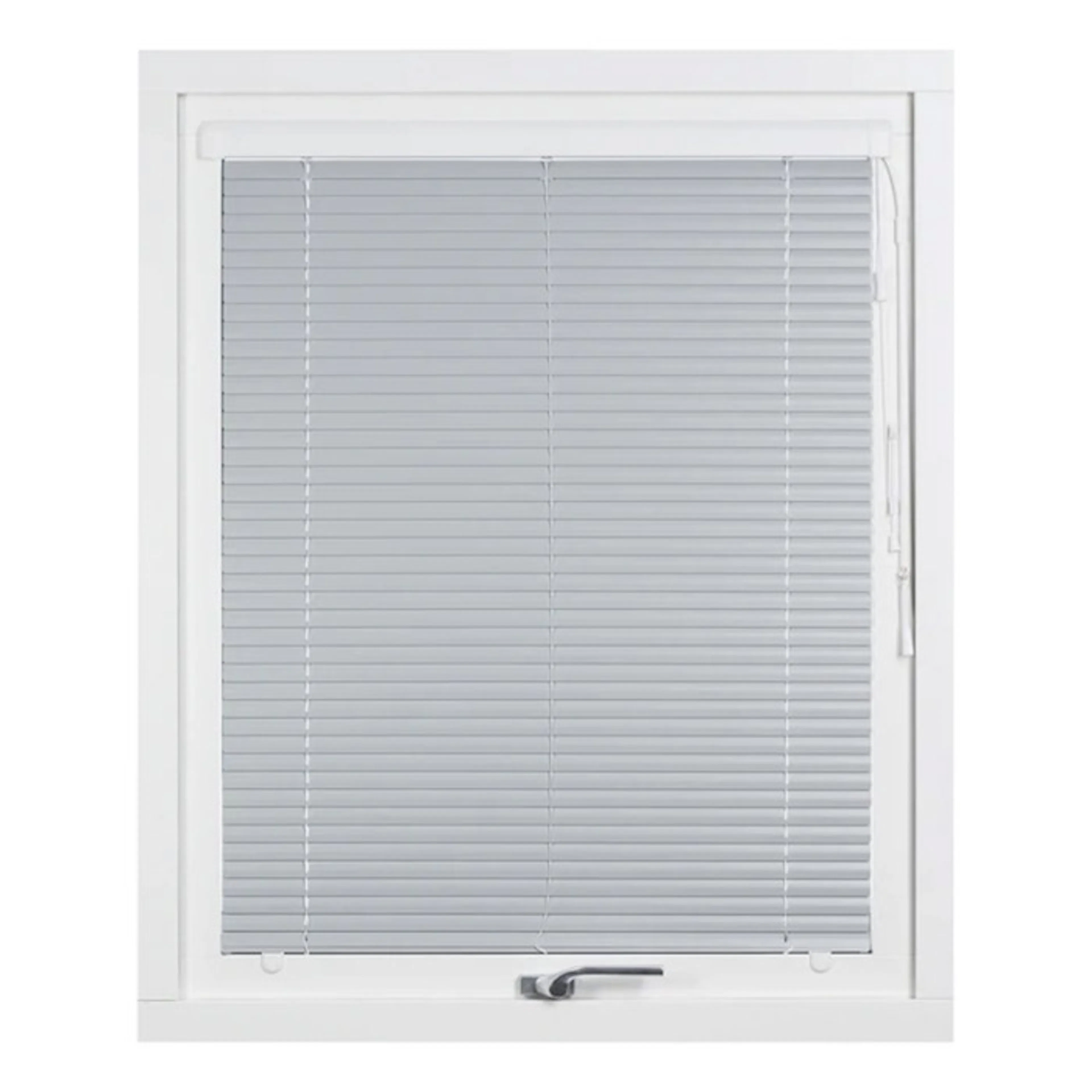 Persienn Vrid Vit 12/13 BxH: 120x130 cm, Bågmont, till: Vridfö, Vridstång till hö