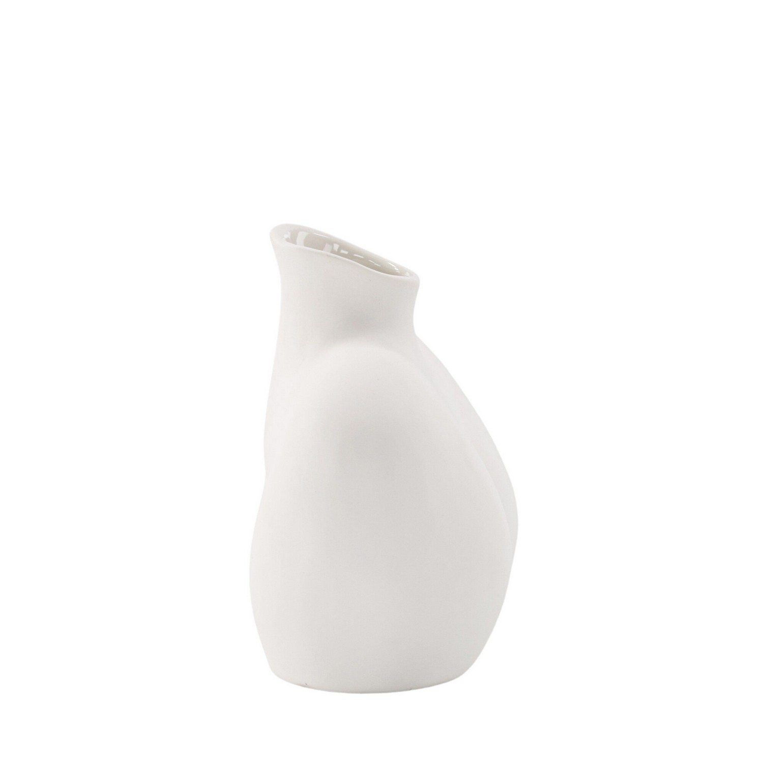 Harvey Vase - Offwhite - 17*10*15Hcm Vit