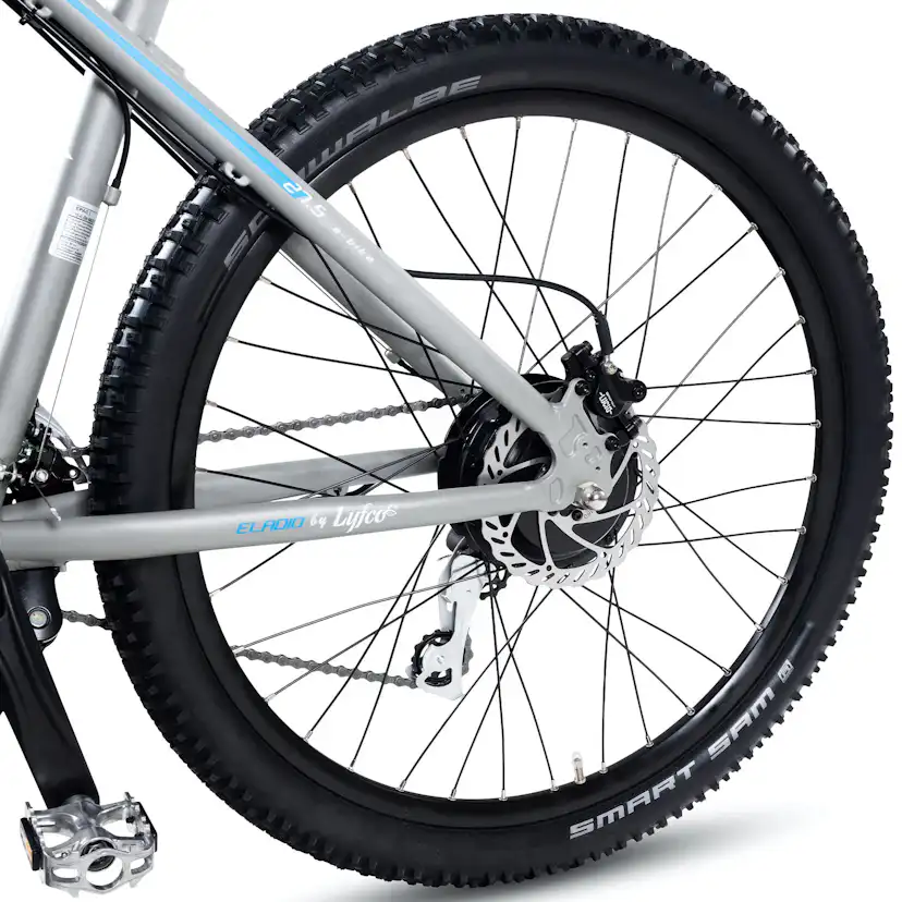 Elcykel Lyfco MTB 27.5" - Eladio 14 Ah Silver