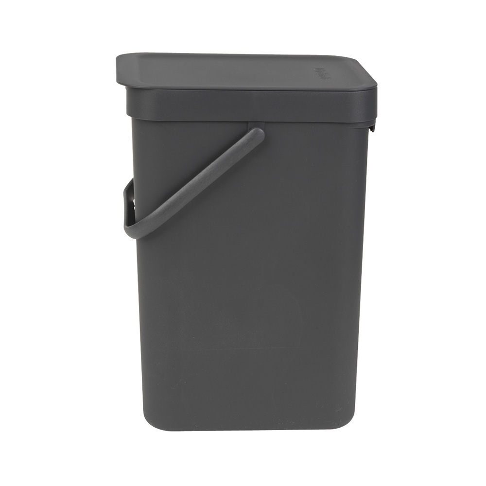 Papperskorg Brabantia SORT & GO 12 L Anthracite Färg: Anthracite, Volym: 12 l