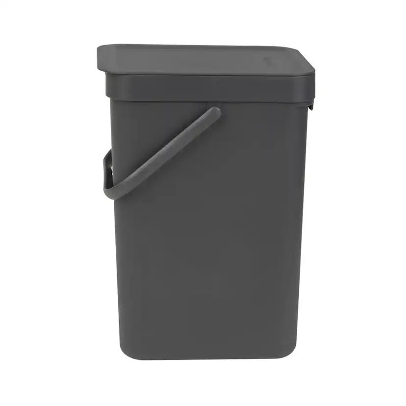 Papperskorg Brabantia SORT & GO 12 L Anthracite Färg: Anthracite, Volym: 12 l