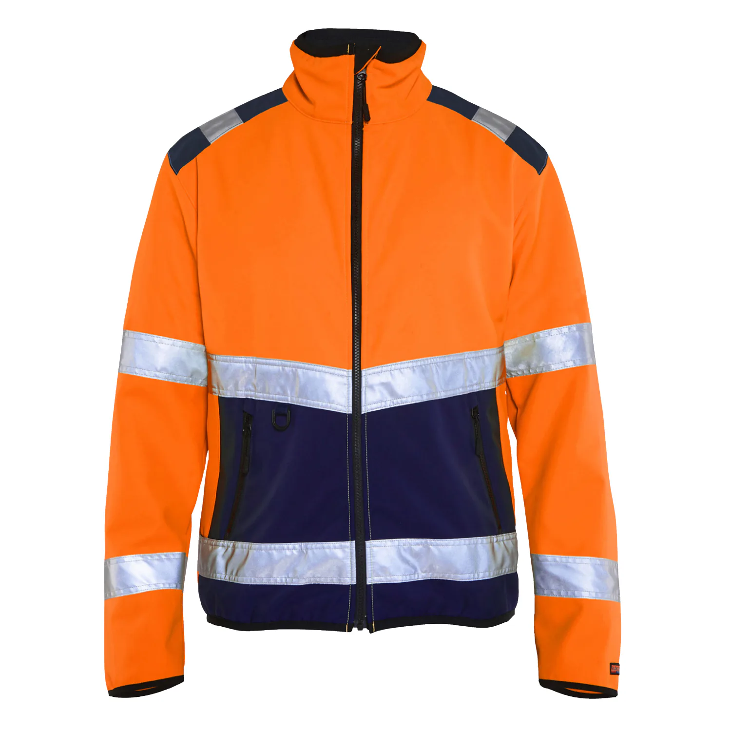 Varselorange/Marinblå