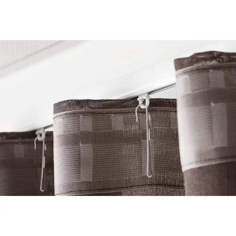 Gardintillbehör Kirsch Glid för Elite- och Flexi-skenan Vit 10st