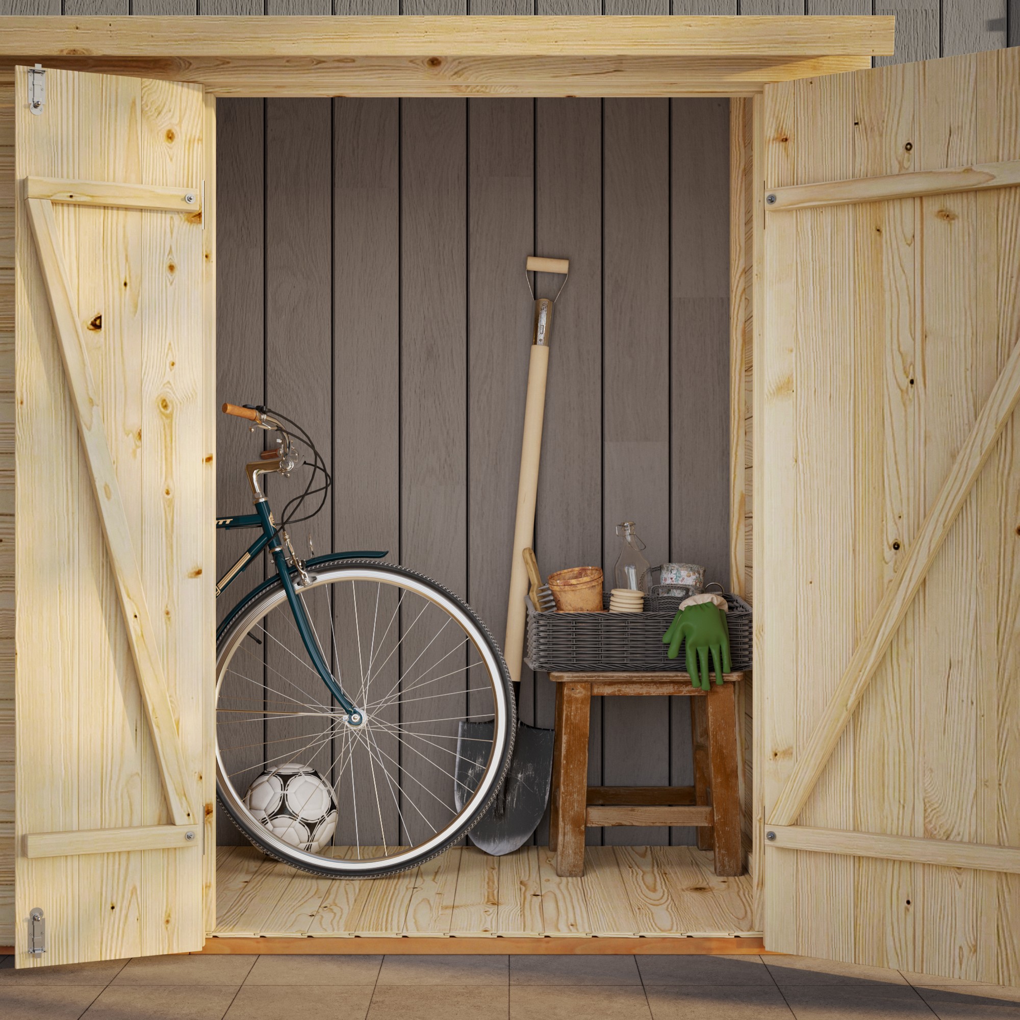 Förråd Palmako Leif 2,2 m2