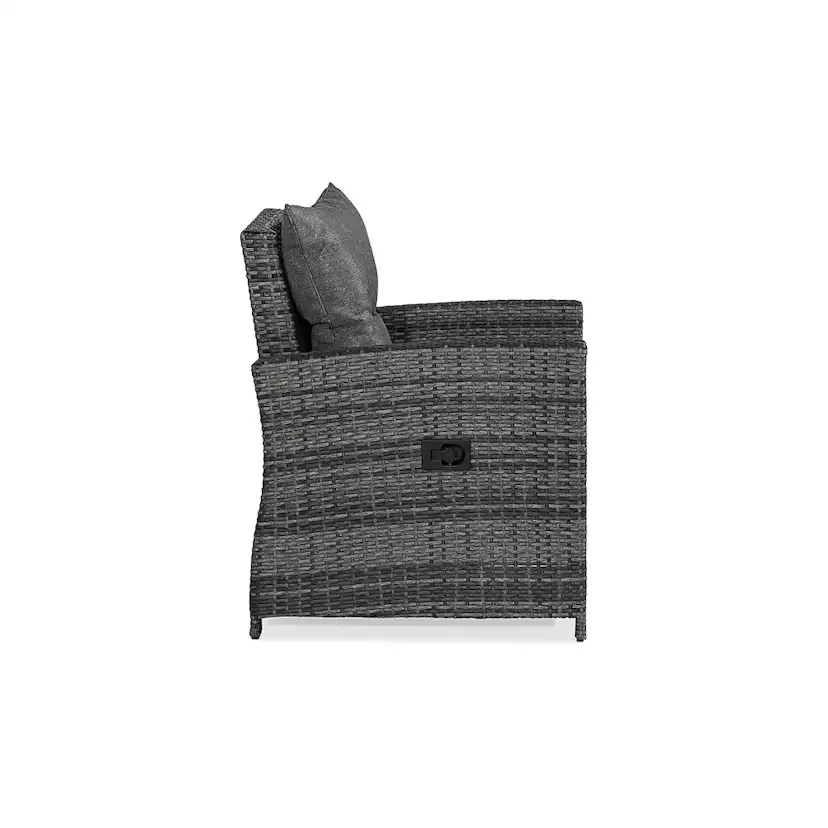 Reclinerfåtölj Comfort Garden James Grå inkl. Dynor