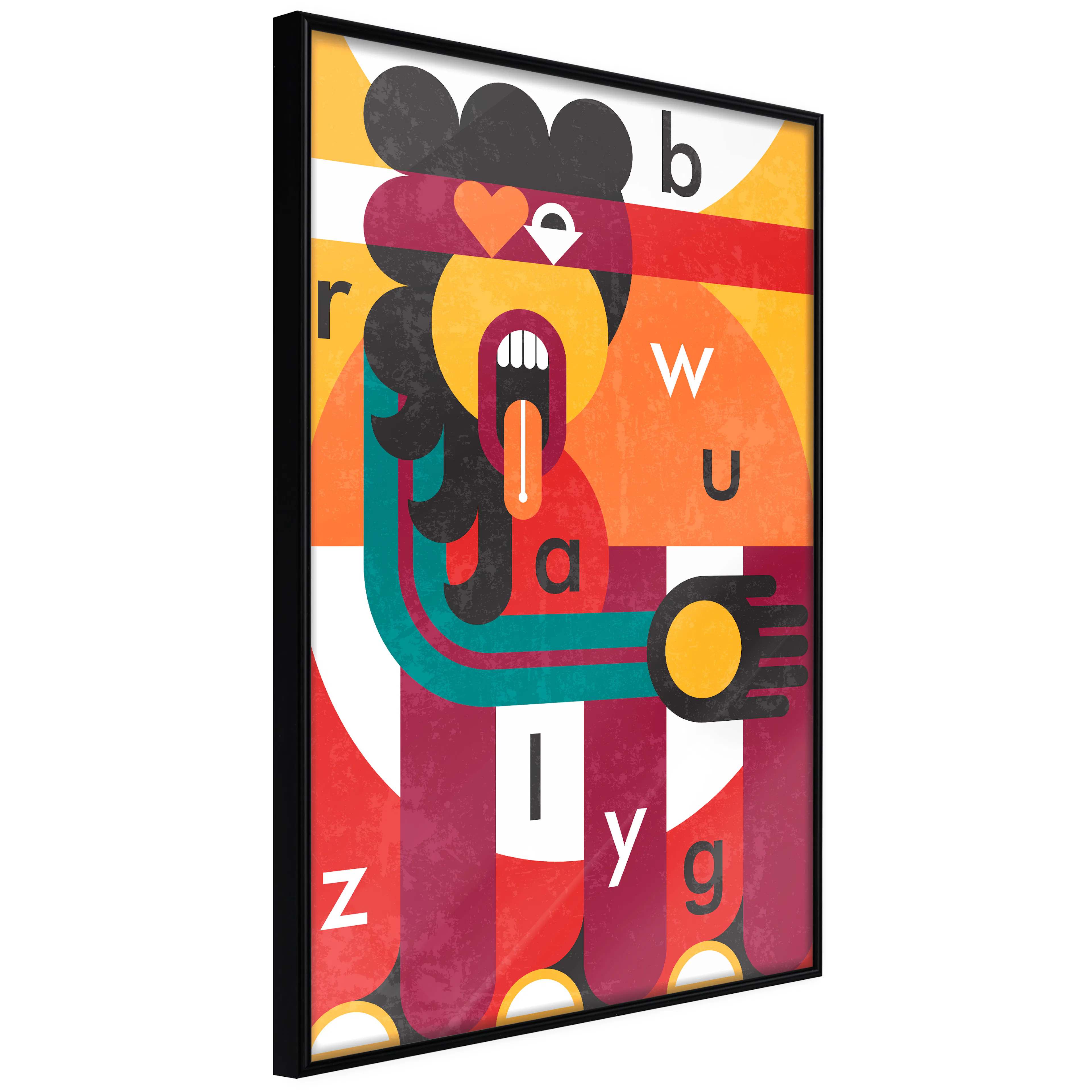 Affisch - Art of Design [Poster] 40x60 Svart ram, 40x60 cm