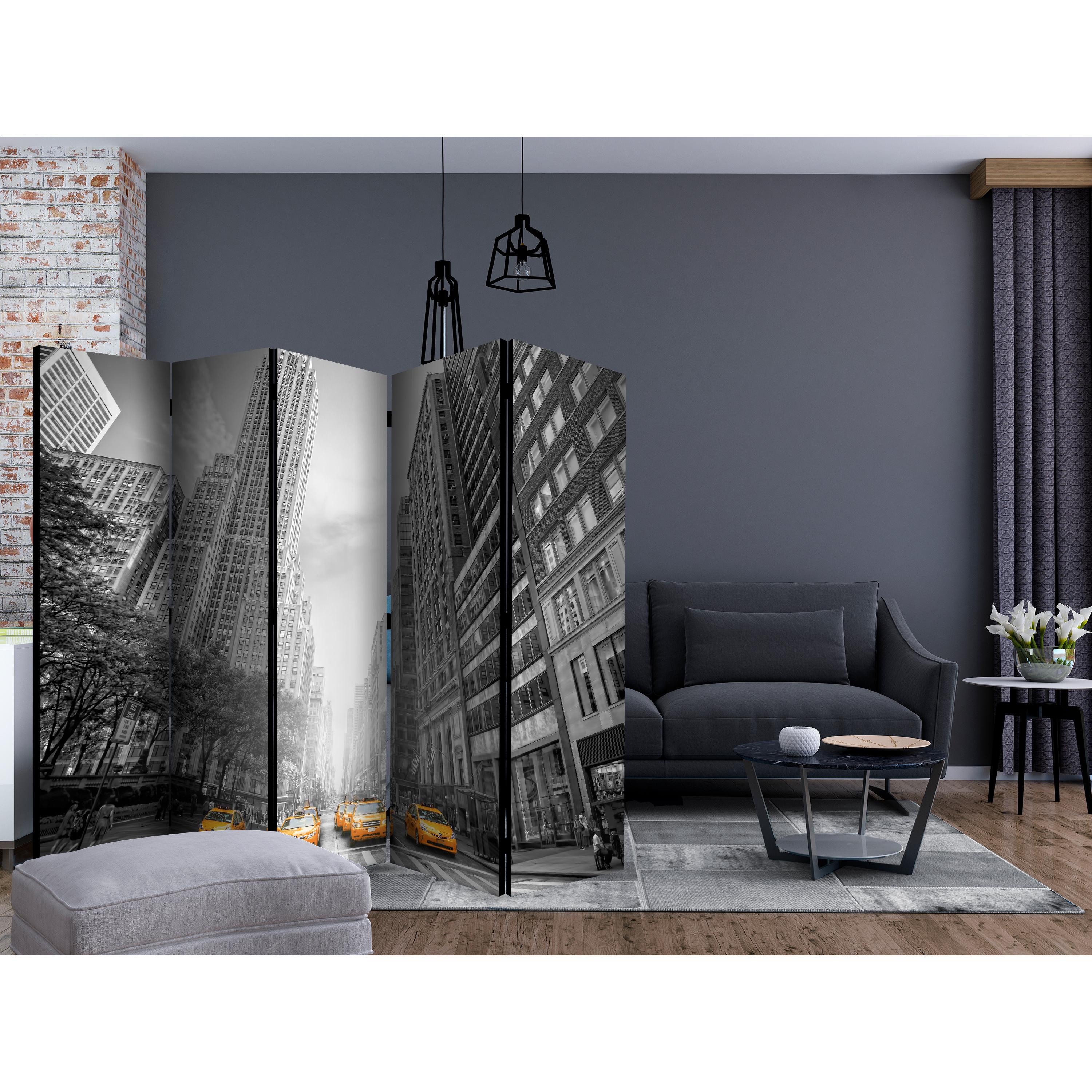 Rumsavdelare Arkiio New York Yellow Taxis II 225x172 cm