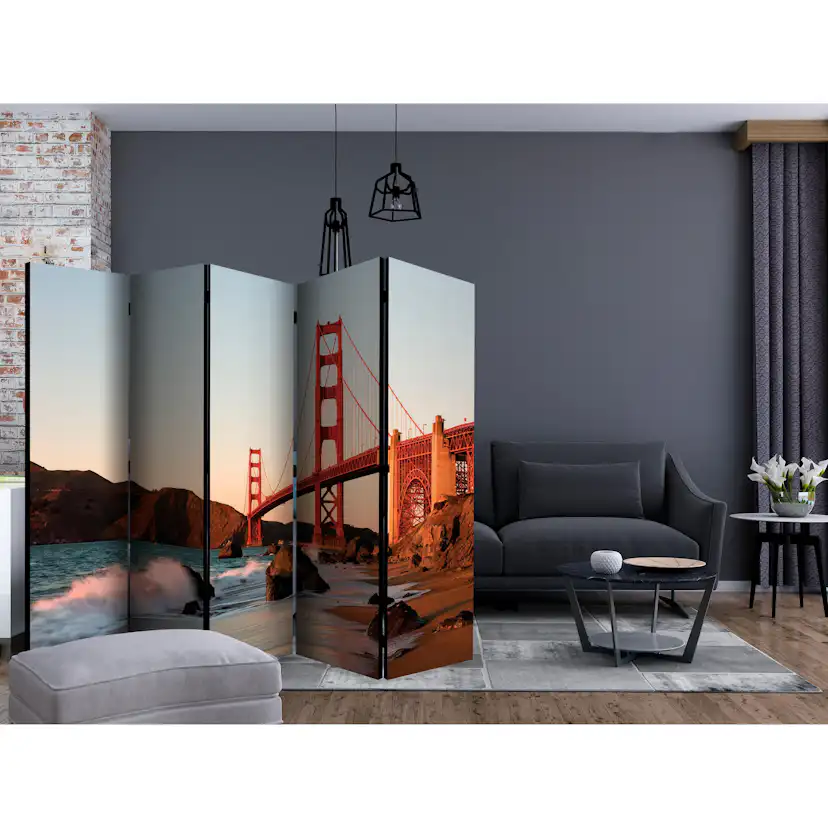 Rumsavdelare Arkiio Flaming Landscape II 225x172 cm