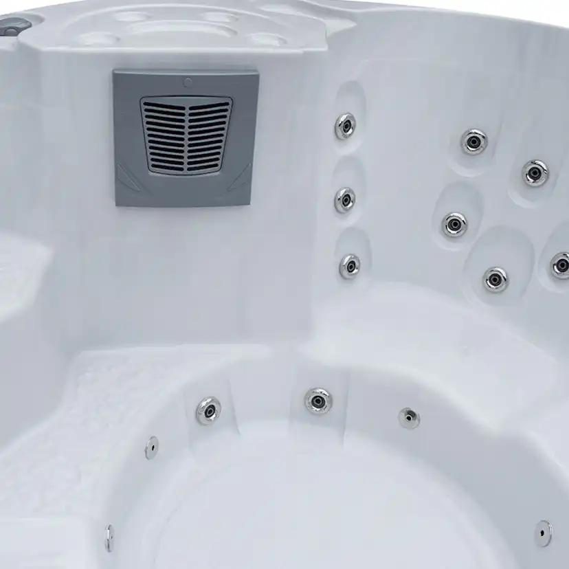 Spabad Westerbergs Marstrand 29 Jets Vit med Extra Tjockt Termolock