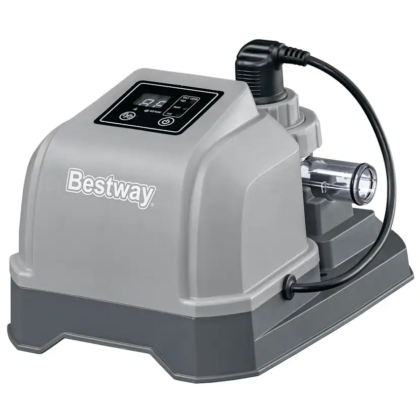 Saltvattenklorinator Bestway Hydrogenic 2 g/h för Poolkemi & Klortabletter