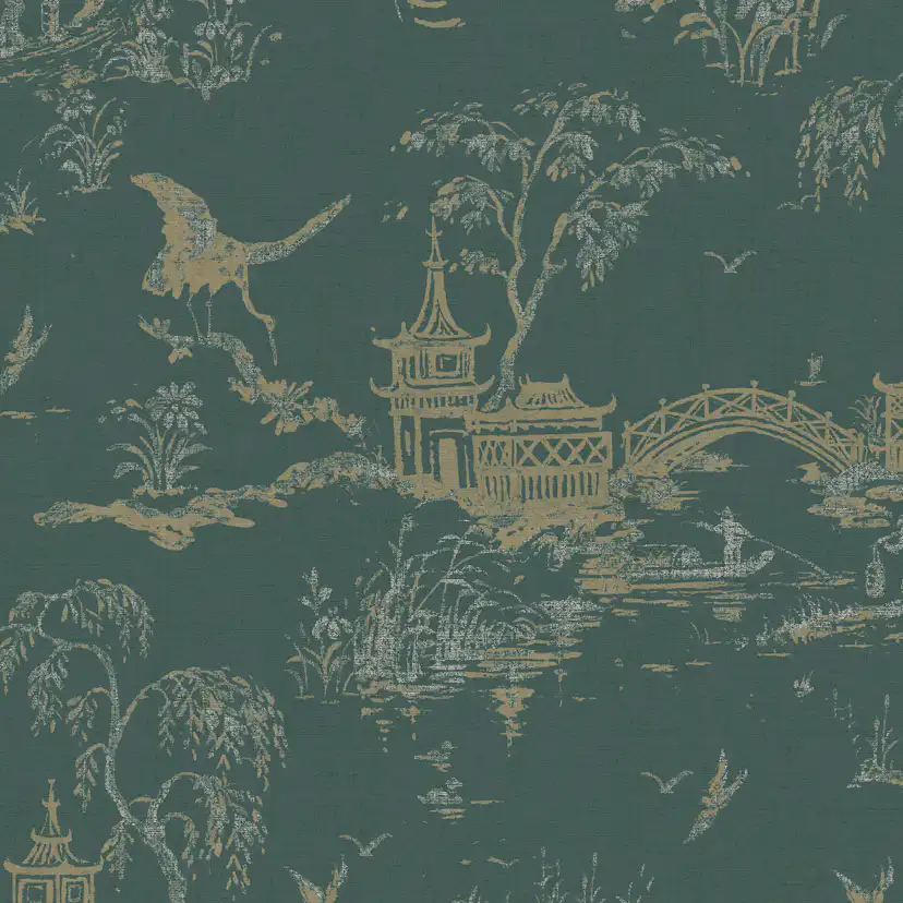 Tapet Superfresco Easy Gaia Grön/Blå