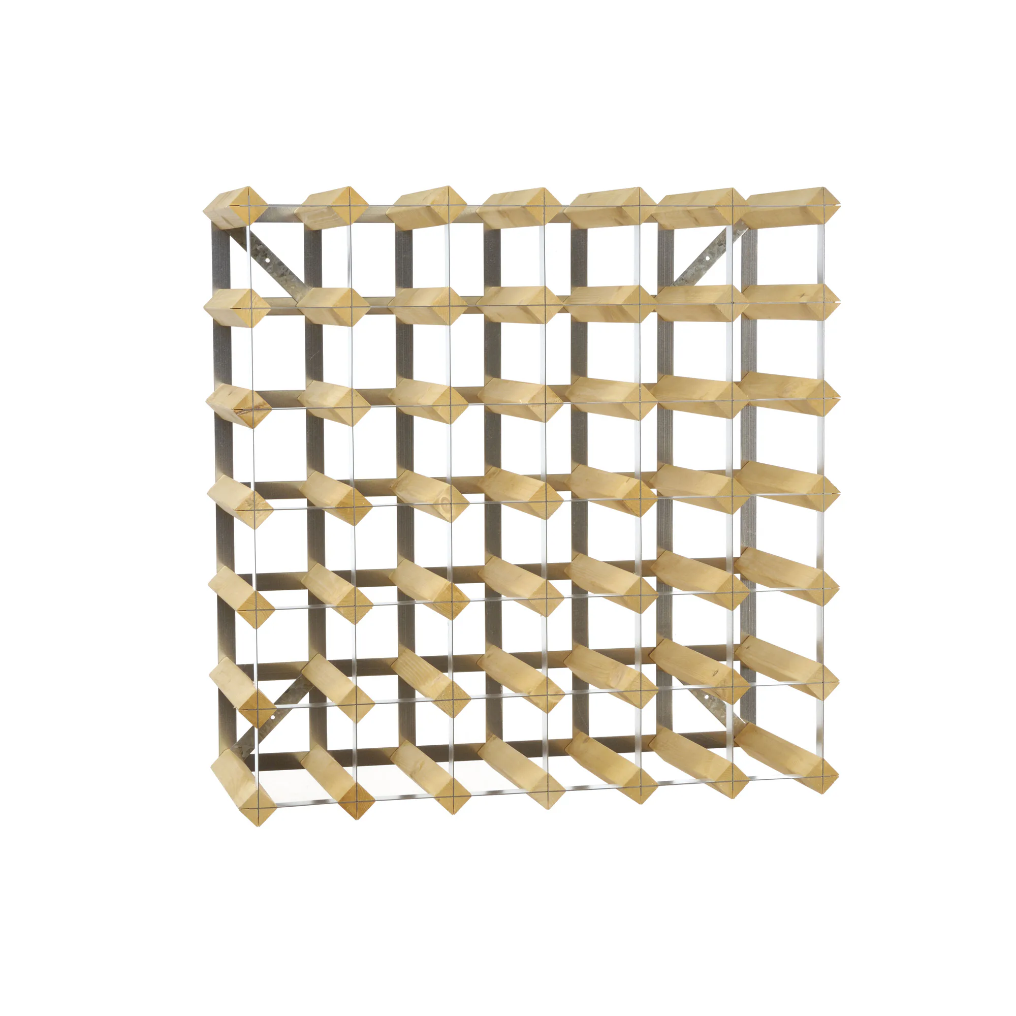 Vinställ Traditional Wine Rack 42 Flaskor Påbyggningsbart