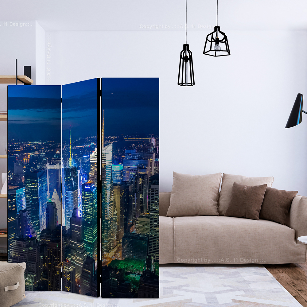 Rumsavdelare Arkiio Manhattan Night 135x172 cm