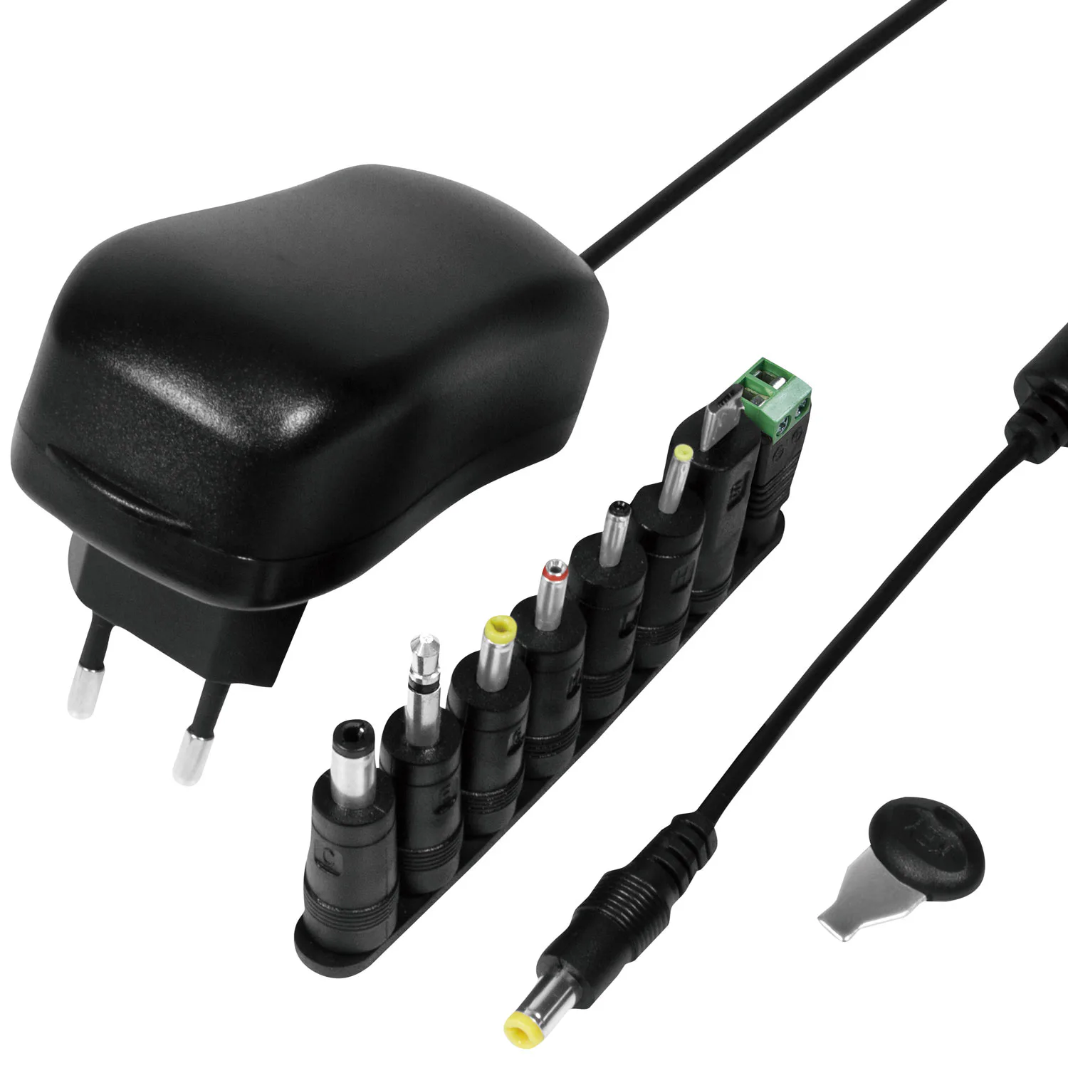 Nätadapter LogiLink 230V - 3-12V 1A 12W