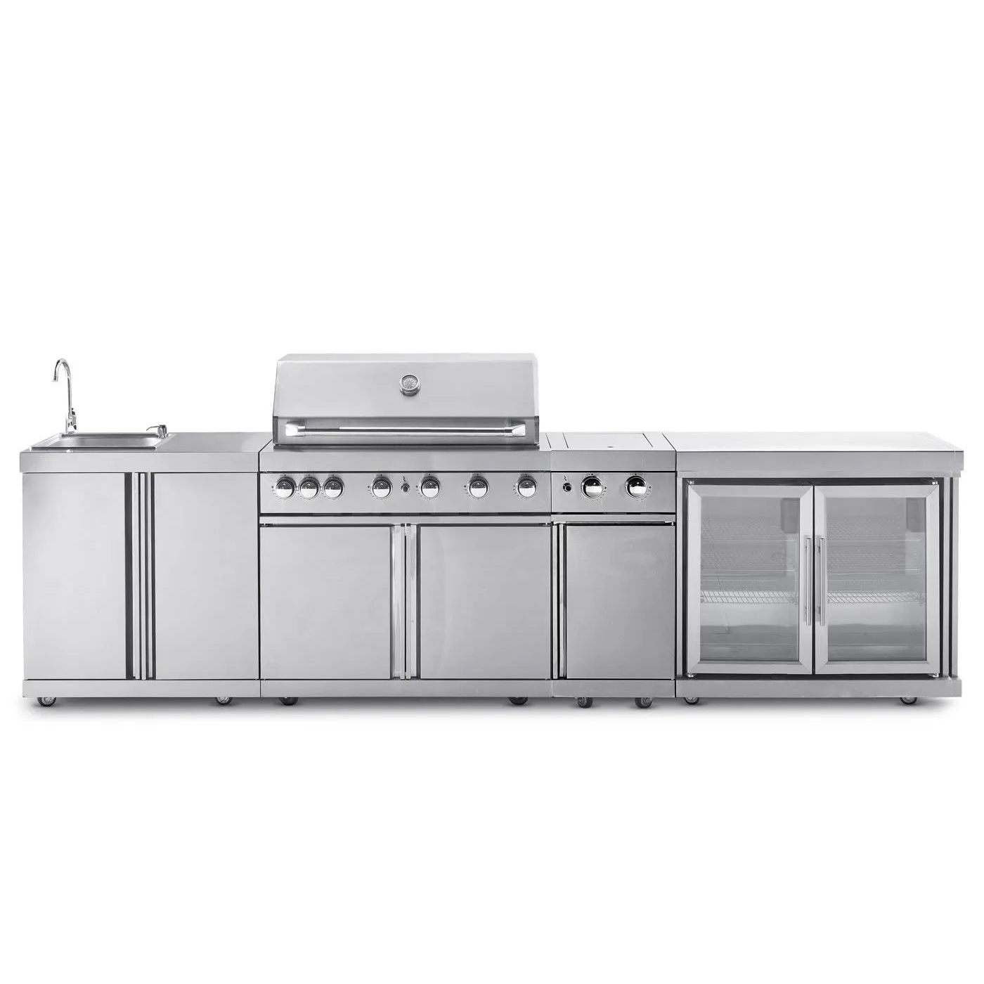 Fristående Utekök Myoutdoorkitchen Stainless Collection Wisconsin