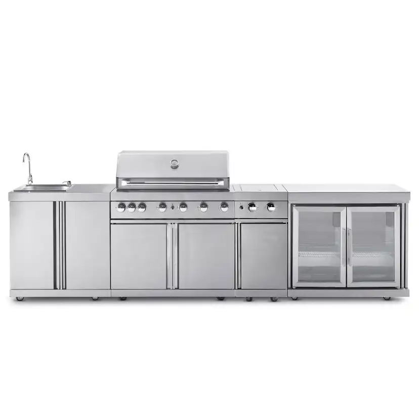 Fristående Utekök Myoutdoorkitchen Stainless Collection Wisconsin