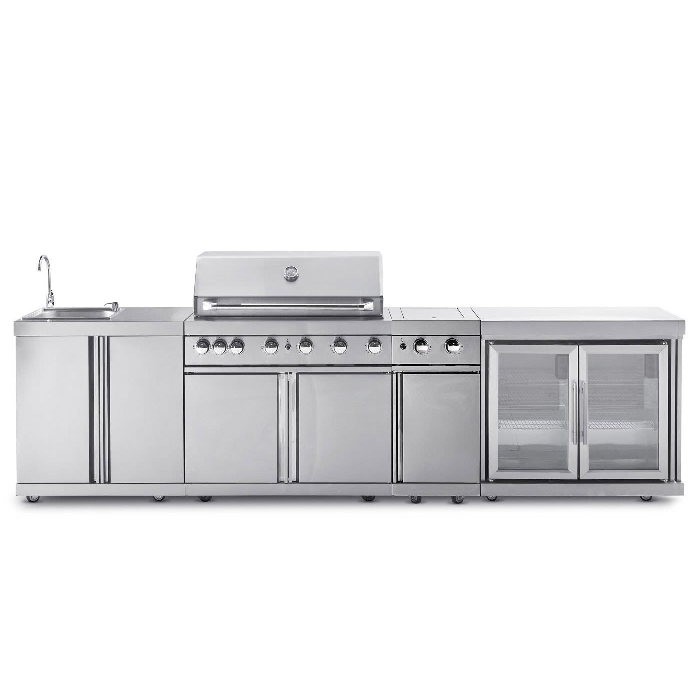 Fristående Utekök Myoutdoorkitchen Stainless Collection Wisconsin