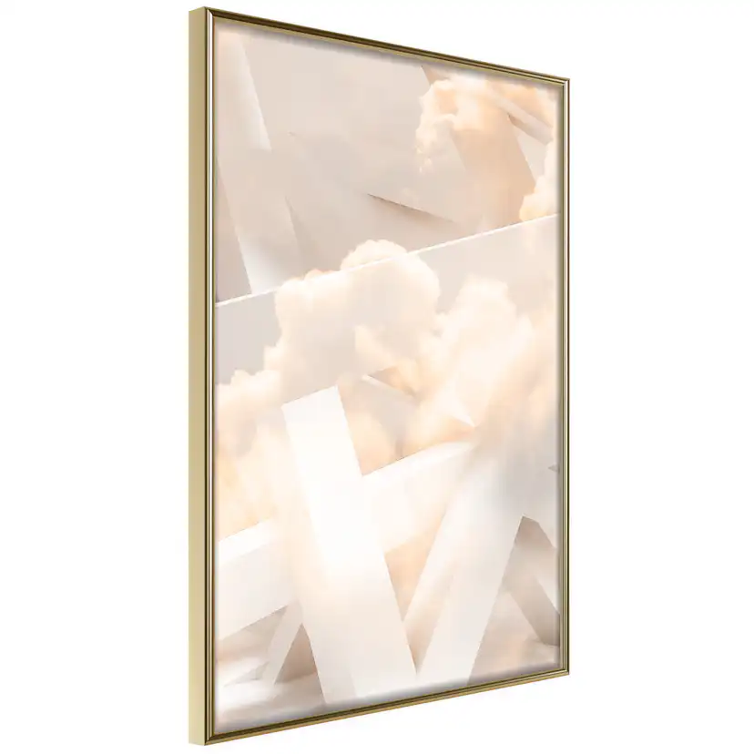 Poster Artgeist Affisch Abstraction with Clouds