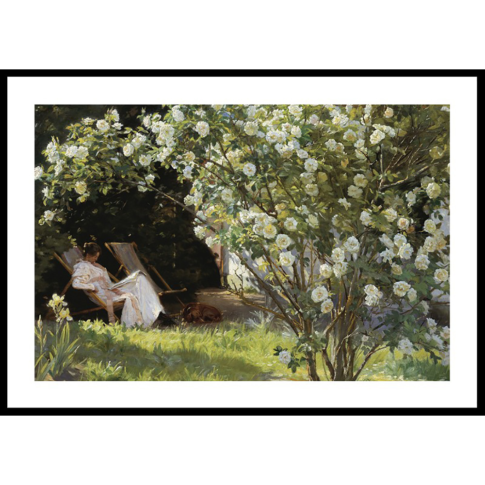 Poster Gallerix Marie Krøyer Seated By P.S. Krøyer