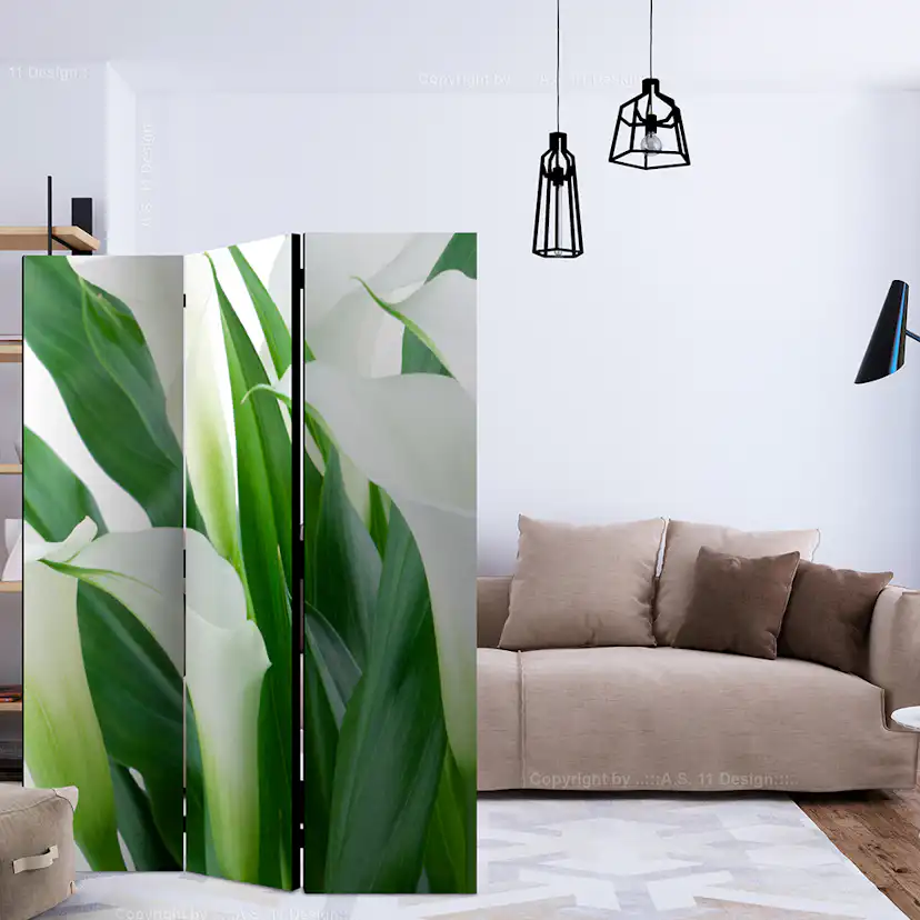 Rumsavdelare Arkiio Bunch Of Flowers Callas 135x172 cm