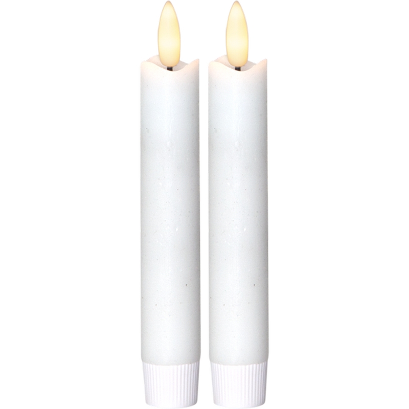 LEDAntikljusFlamme Vit