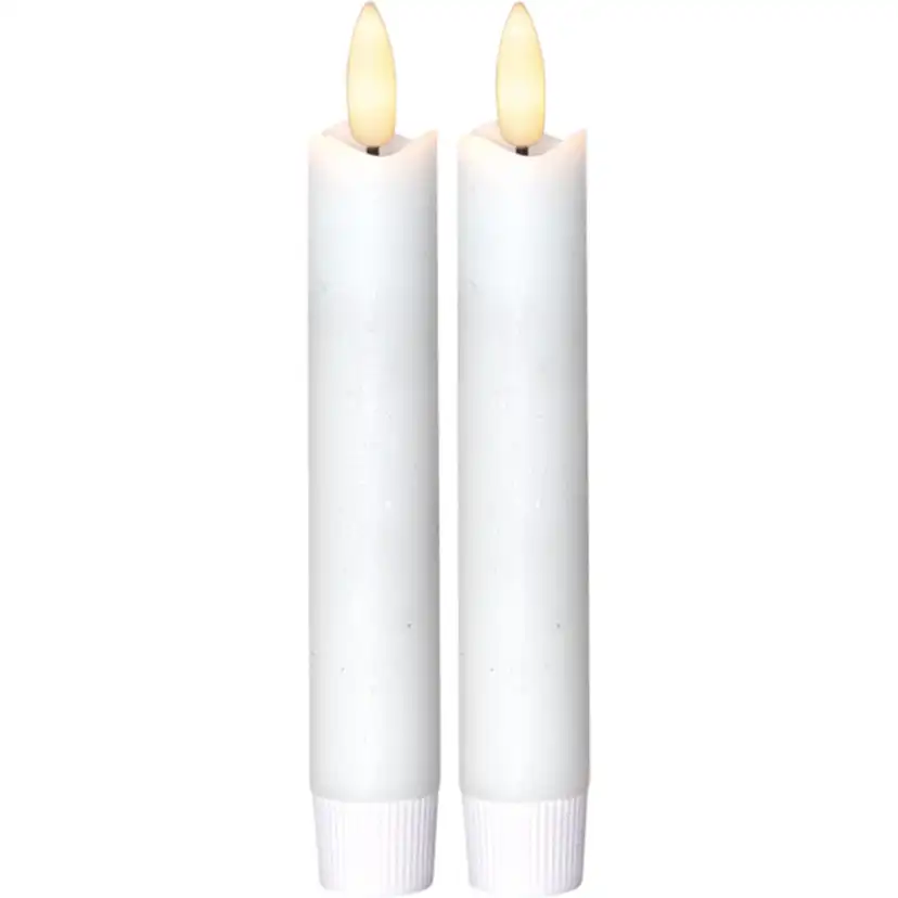 LEDAntikljusFlamme Vit