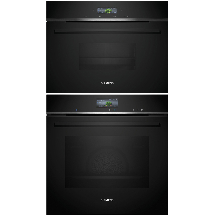 Inbyggnadsugn Siemens HR776G3B1-CD714GXB1 iQ700 Svart