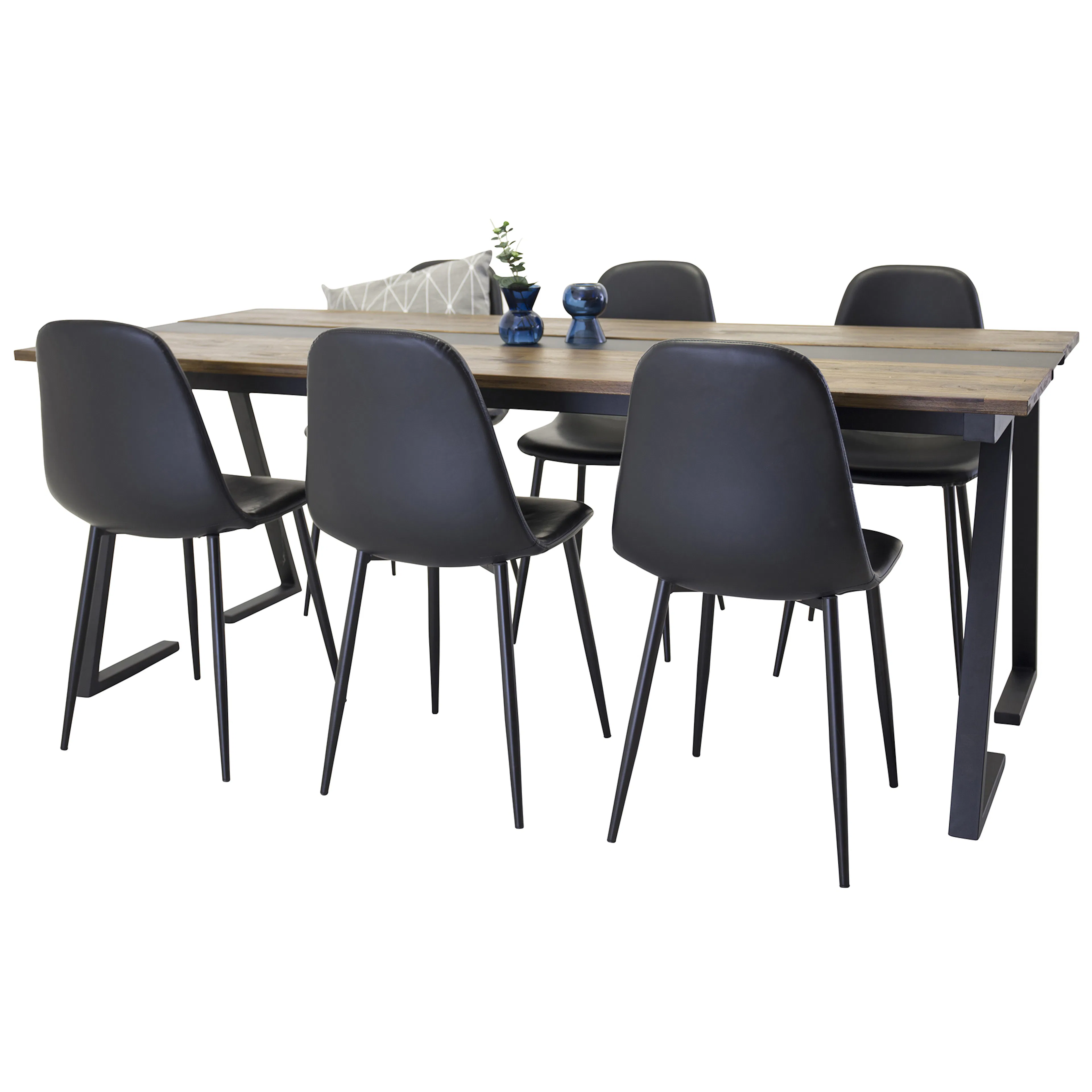 Matgrupp Venture Home Jane med 6 Pobbie Stolar