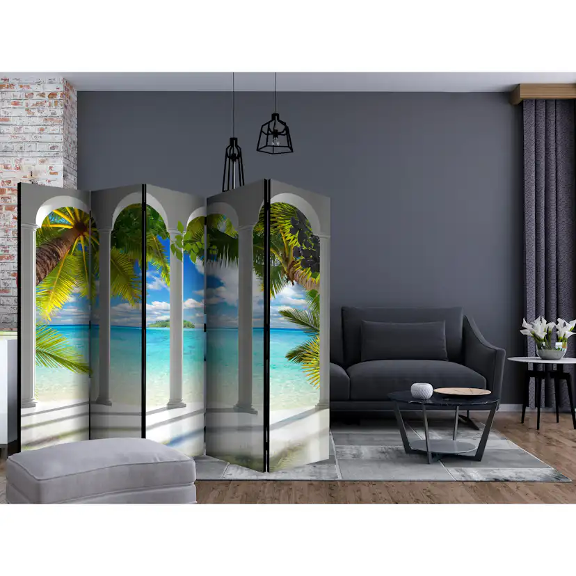 Rumsavdelare Arkiio Sea behind Columns II 225x172 cm