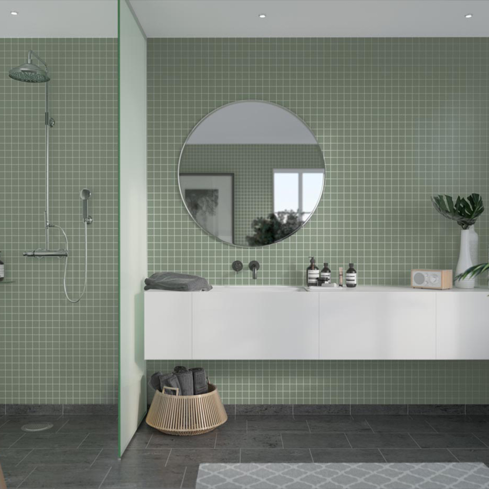 Våtrumsskiva Fibo Olivegreen 5206-M0303 EM