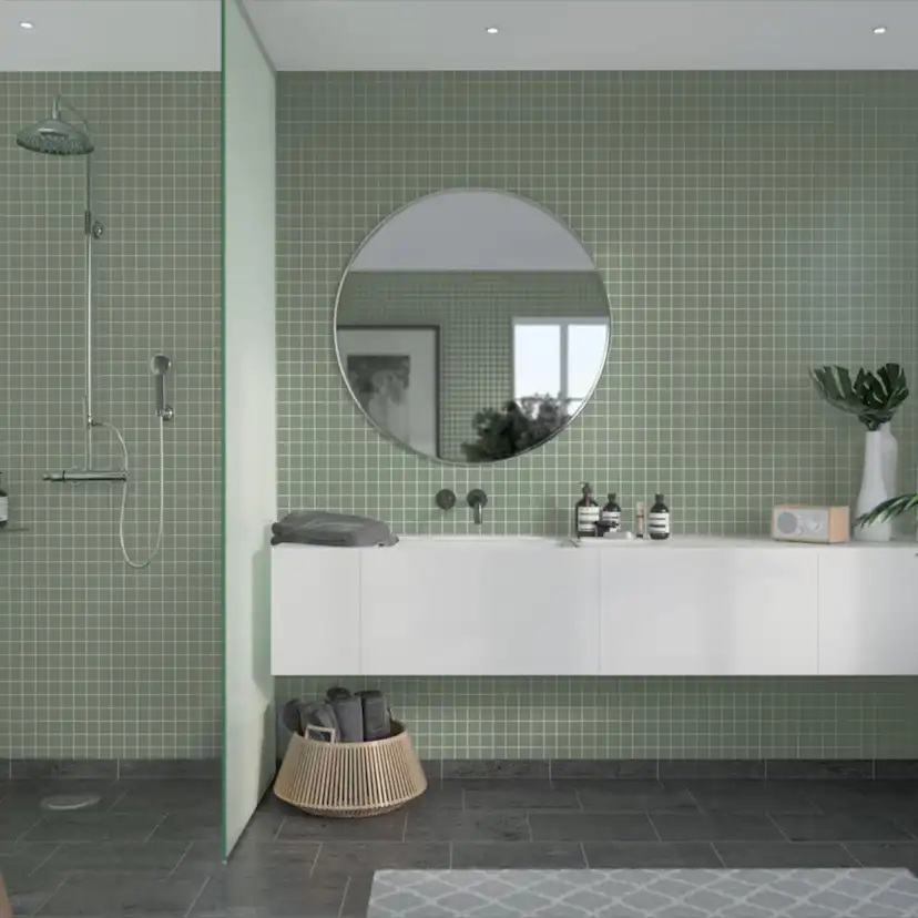 Våtrumsskiva Fibo Olivegreen 5206-M0303 EM