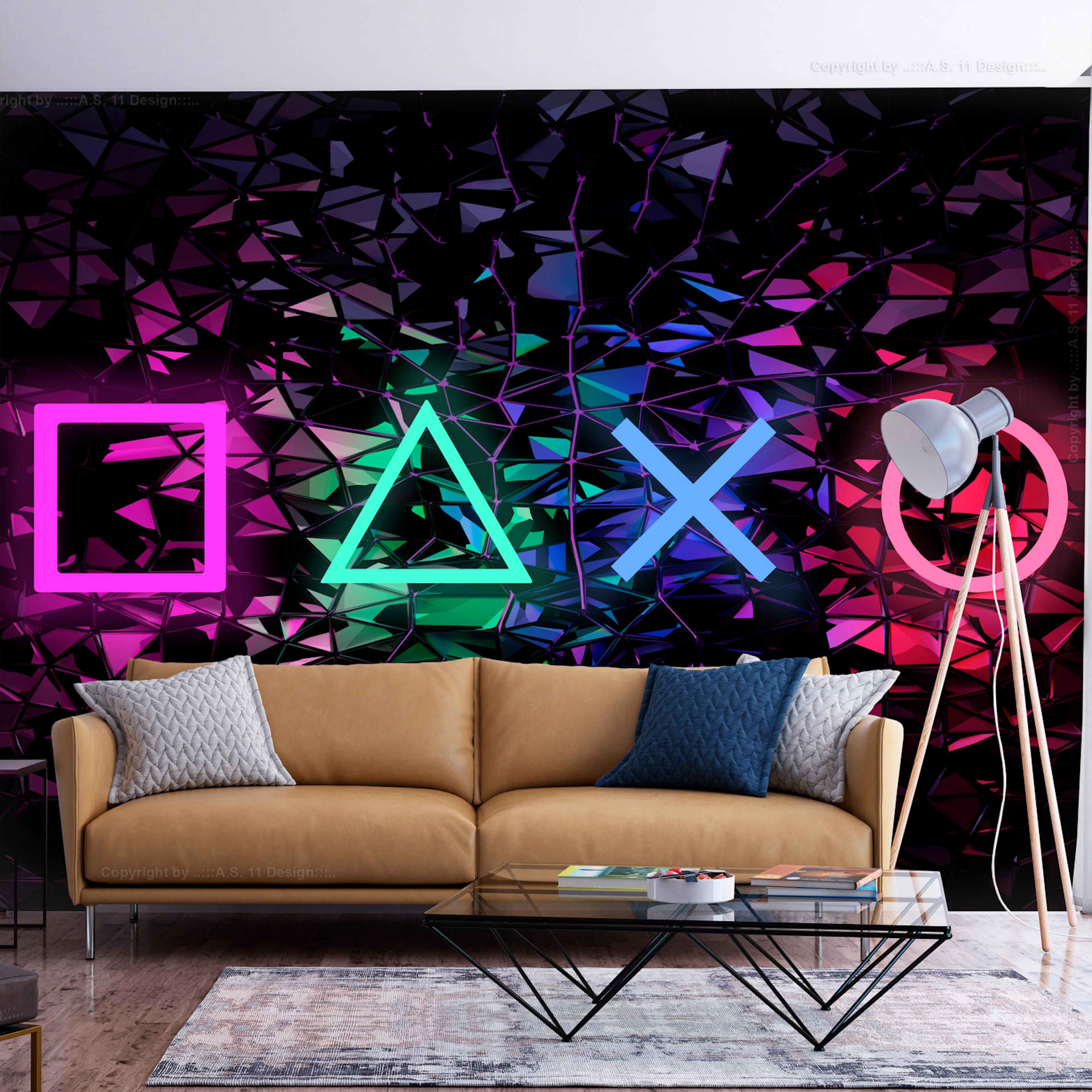 Fototapet - Fun Symbols 450x315 450x315 cm