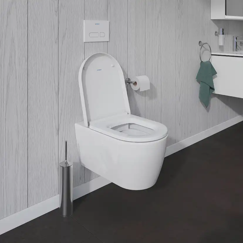 Vägghängd Toalettstol Duravit ME by Starck 252909 utan Toalettsits