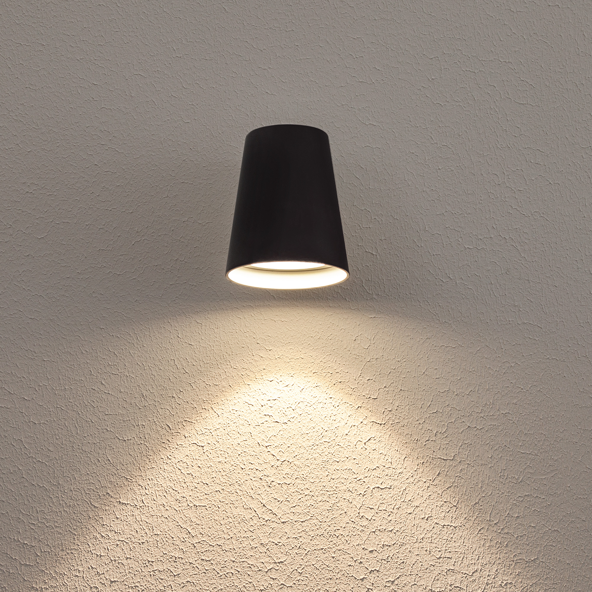 Vägglampa Hide-a-lite Cone GU10