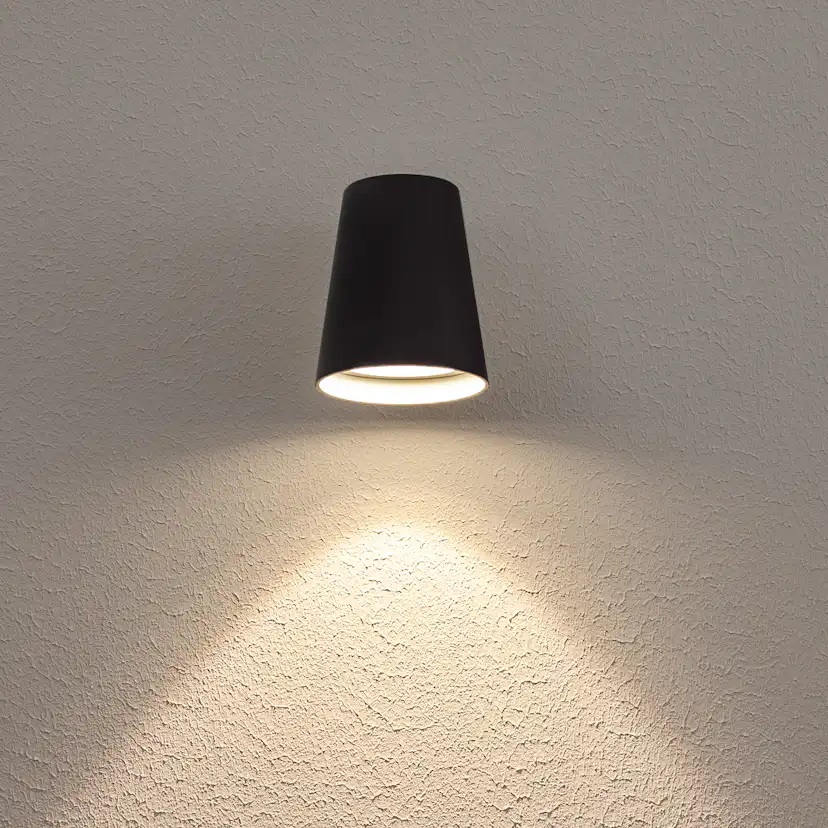 Vägglampa Hide-a-lite Cone GU10