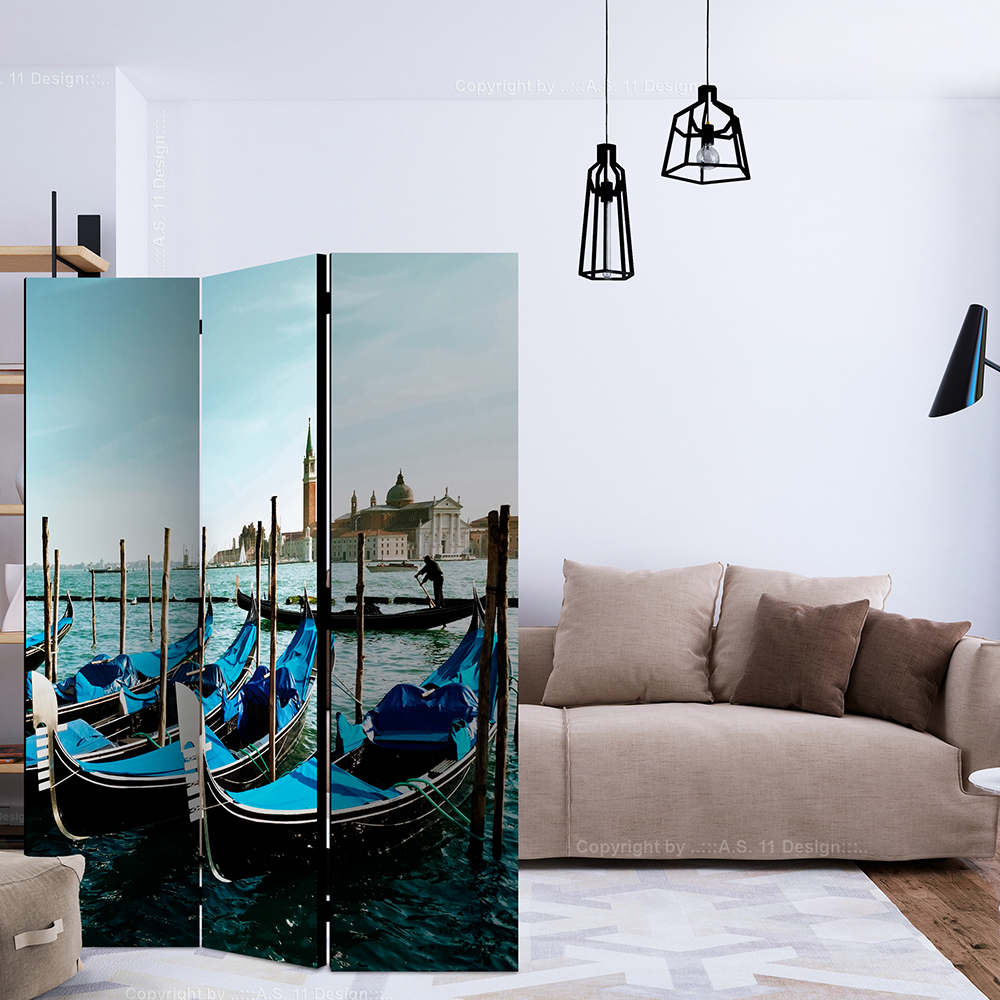 Rumsavdelare Arkiio Gondolas On The Grand Canal Venice 135x172 cm