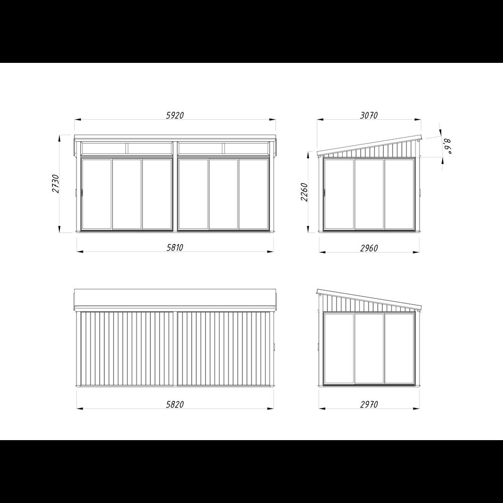 Uterum Palmako Saga 17,3 m² (inv. 16,2 m²) Slide