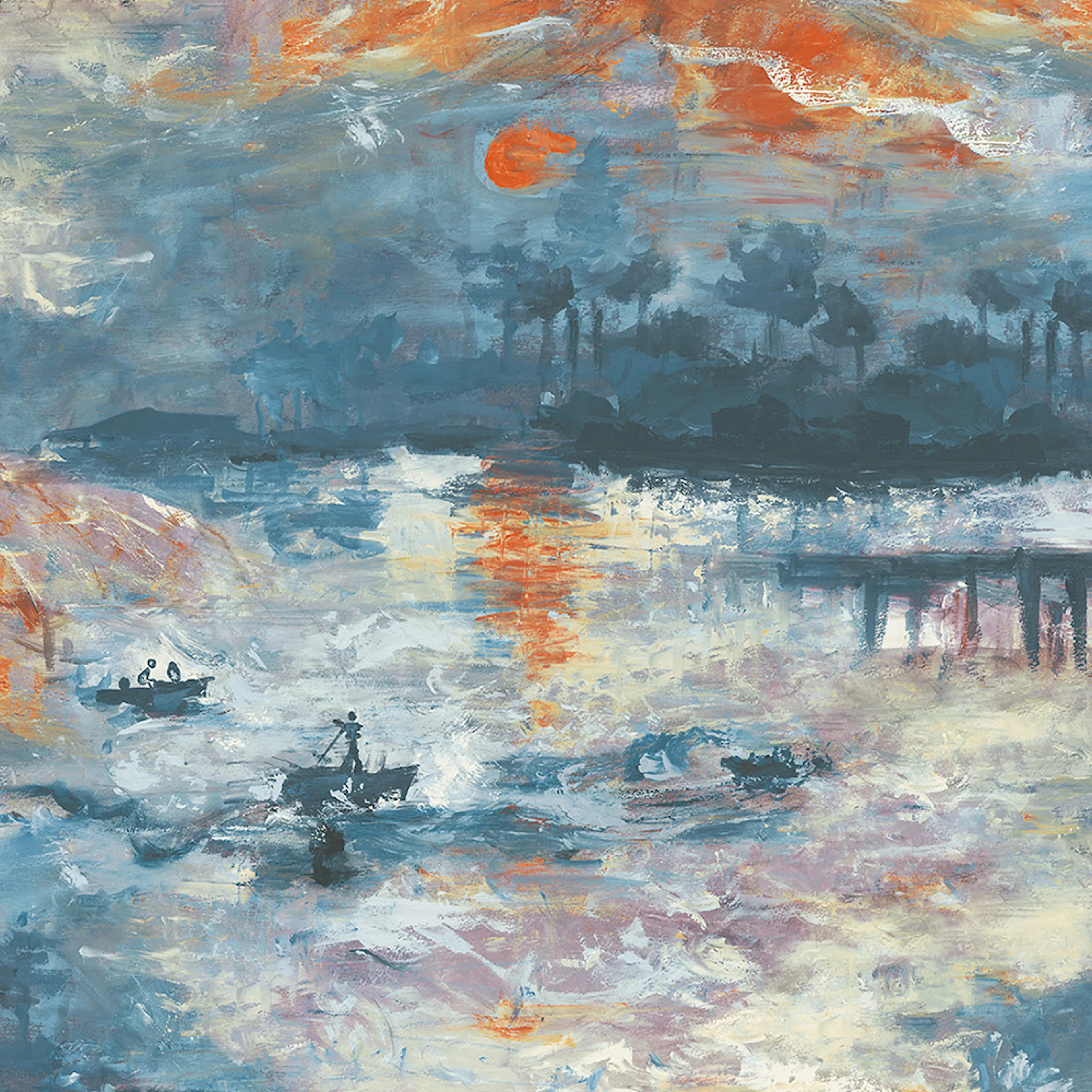 Tapet Wallquest French Impressionist FI70002