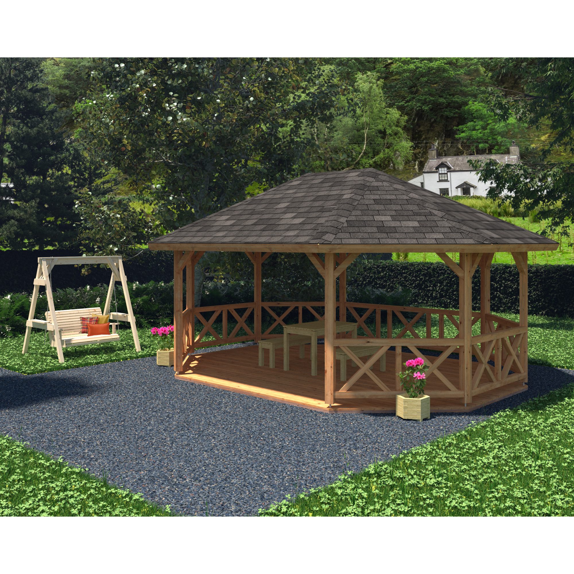 Paviljong Palmako Betty 25,0 m2
