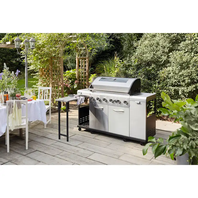 Gasolgrill Landmann Rexon 6.1 PTS cooK Rostfritt Stål 12120