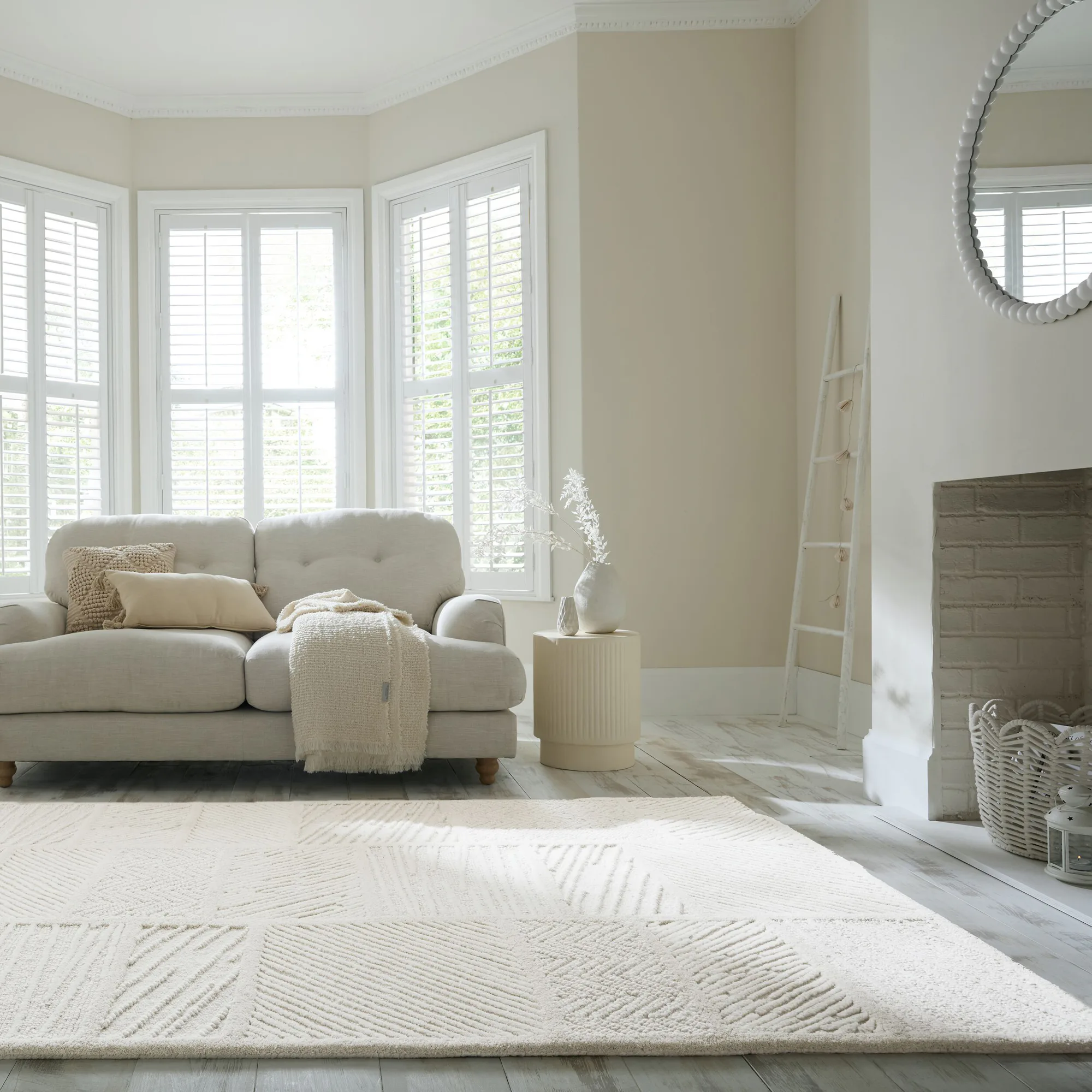 Rektangulär Matta Flair Rugs Sculptured Blocks