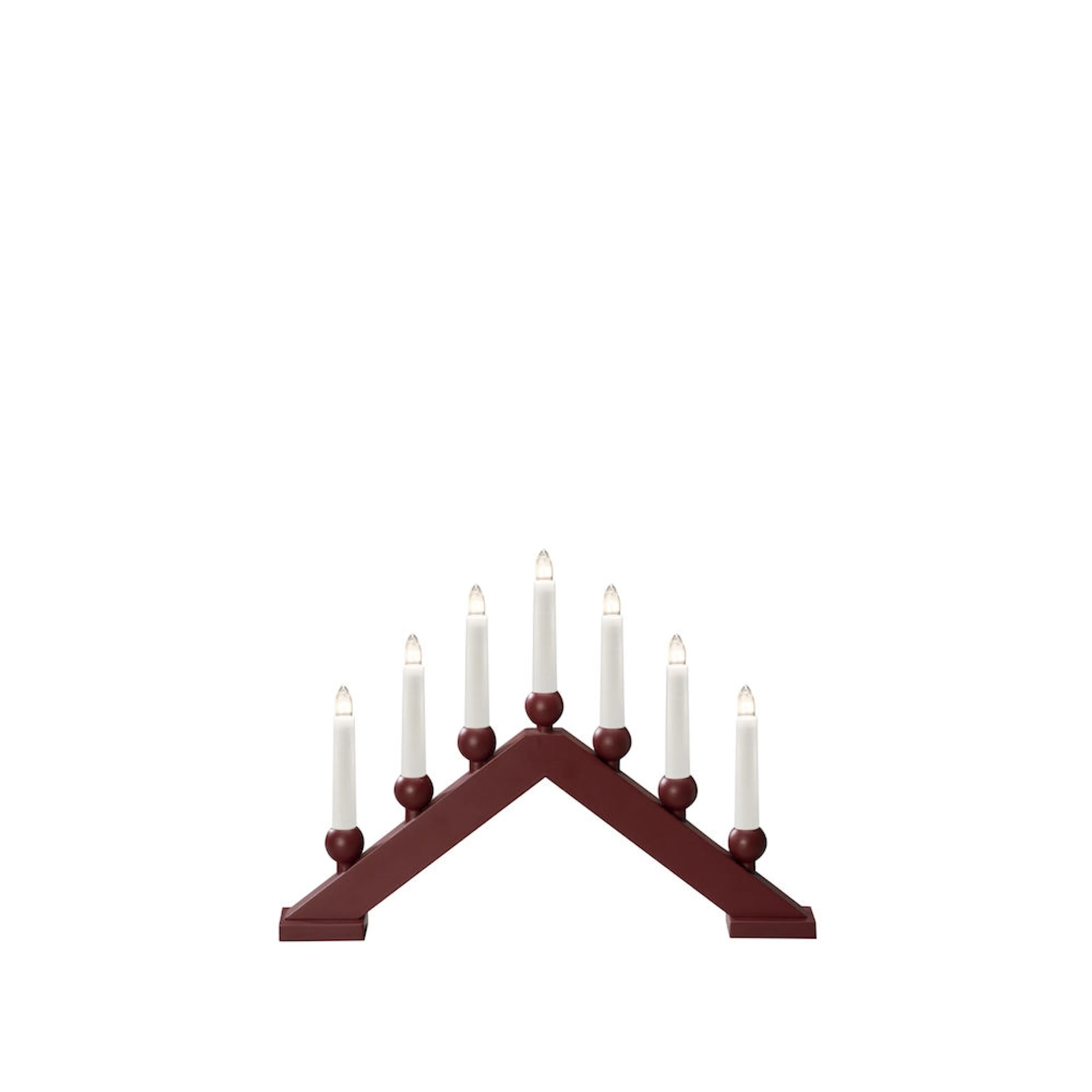 Adventsljusstake Gnosjö Konstsmide 7 Ljus Trä