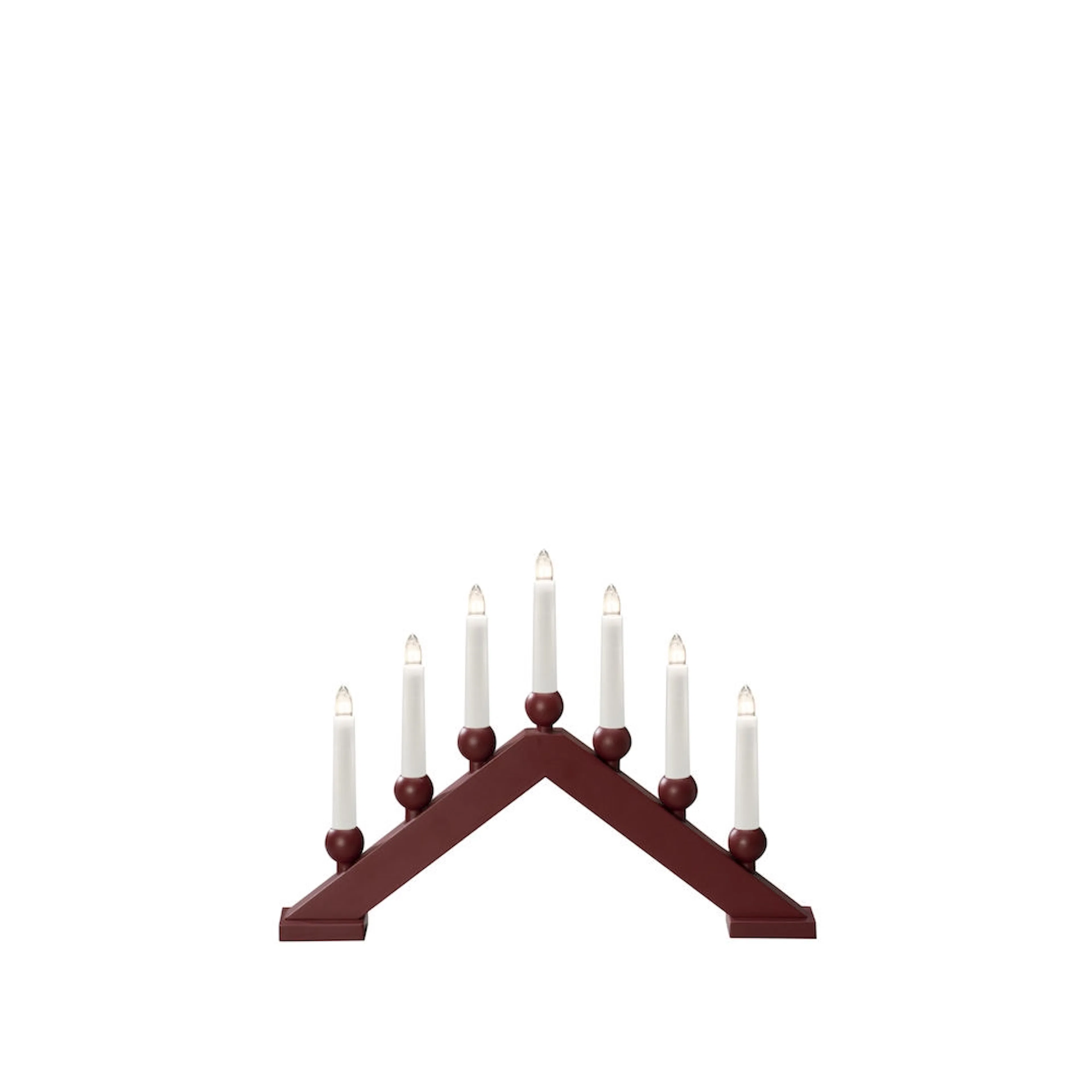 Adventsljusstake Gnosjö Konstsmide 7 Ljus Trä