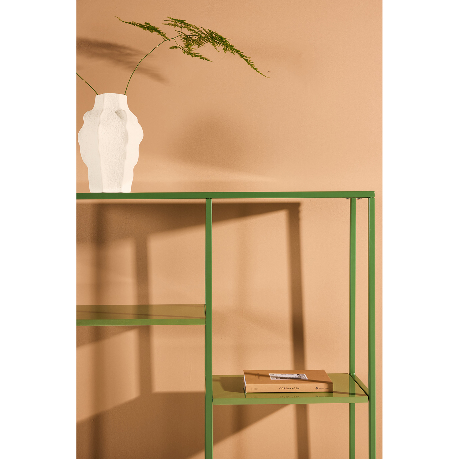 Avlastningsbord Venture Home Staal med Öppet Hyllsystem