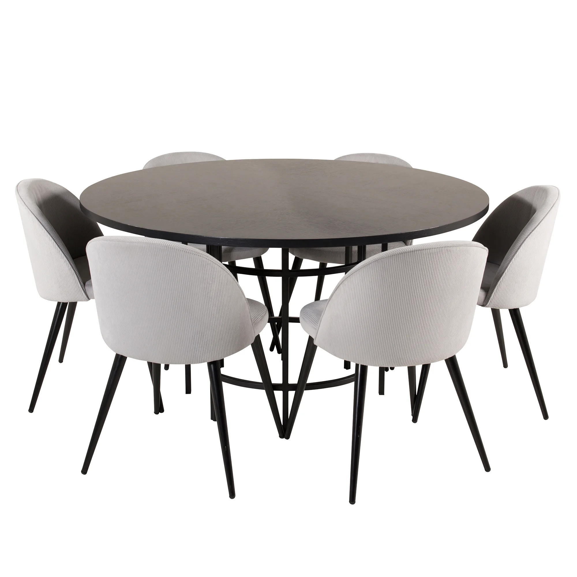 Matgrupp furniture/fashion Copenhagen med 6 Valentina Stolar