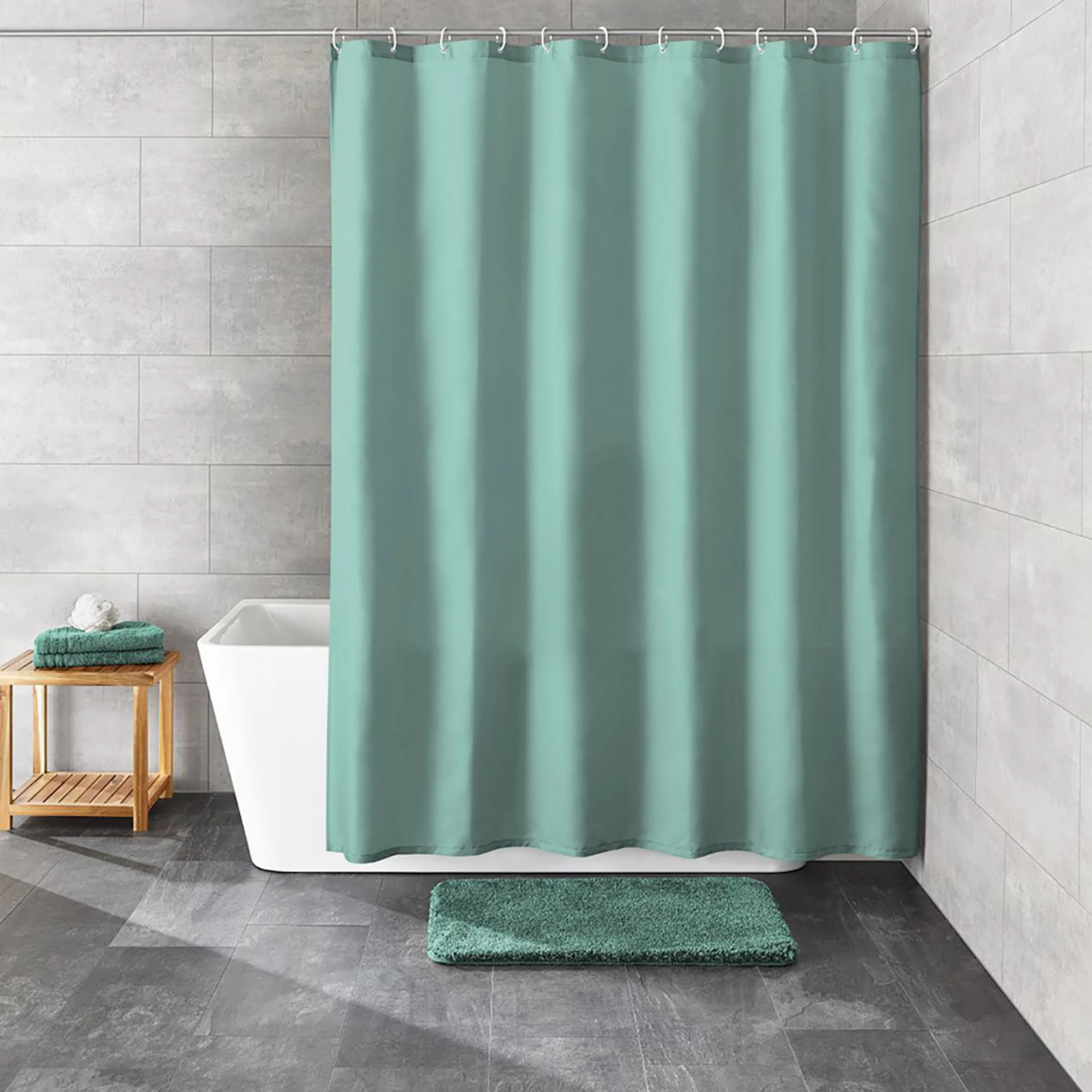 Duschdraperi Rica maledivia 180x200 cm Grön