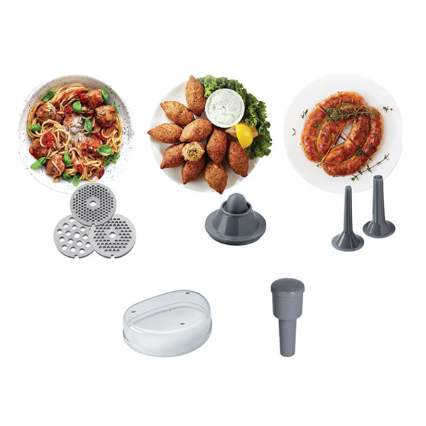 Köttkvarn Kenwood MG700 2000W med 3 Kvarnskivor Rostfritt Stål